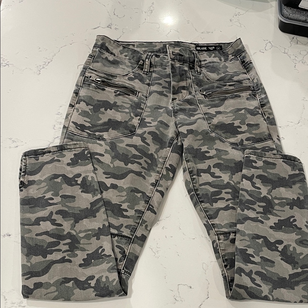 Blank NYC Camo Cargo Pants
